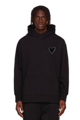 BARBED HEART POCKET EMBROIDERED CLASSIC HOODIE