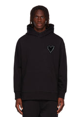 BARB HEART POCKET EMBROIDERED CLASSIC HOODIE