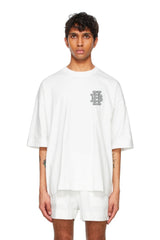 GREY MONOGRAM LOGO CLASSIC T-SHIRT