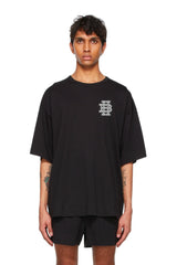 GREY MONOGRAM LOGO CLASSIC T-SHIRT