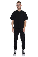 HB CLASSIC CARGO DENIM BLACK