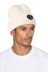 SMILEY RIBBED SOFTEST EVER BEANIE