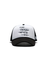 THE CRAZY NEVER DIE TRUCKER HATS