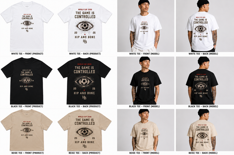 The Game is Controlled HB World Cup T-Shirt