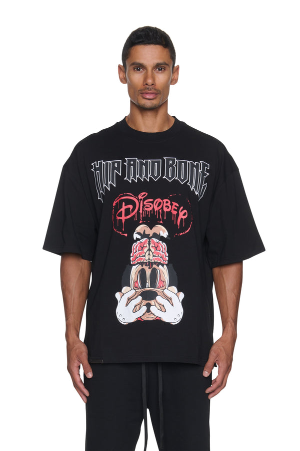 CAMISETA DISOBEY NEGRA