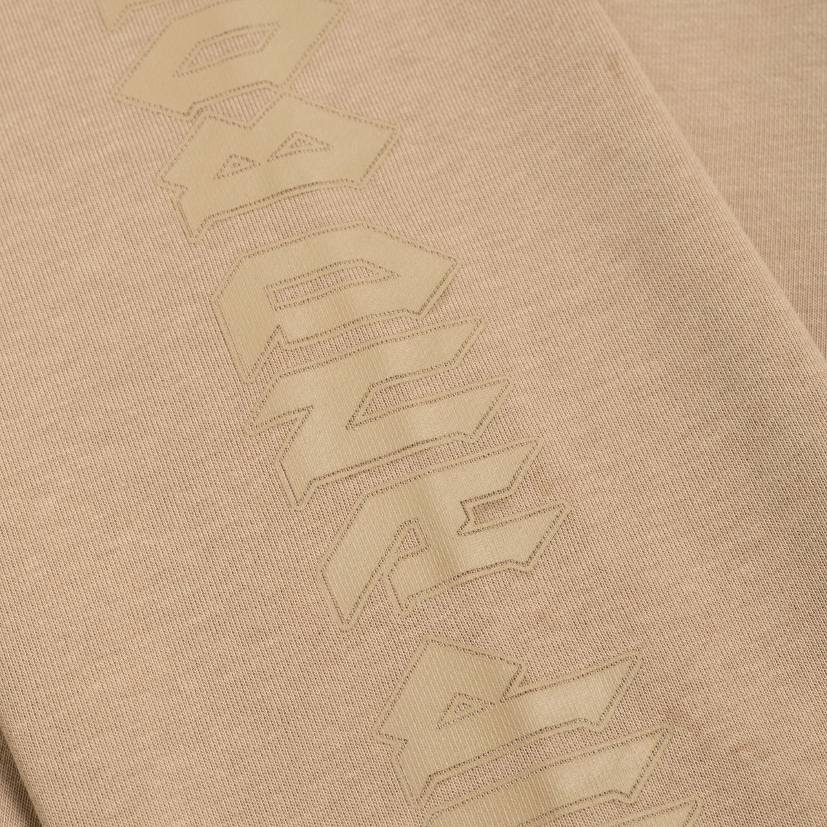 SUDADERA TERRY CON LOGO Y CUELLO REDONDO