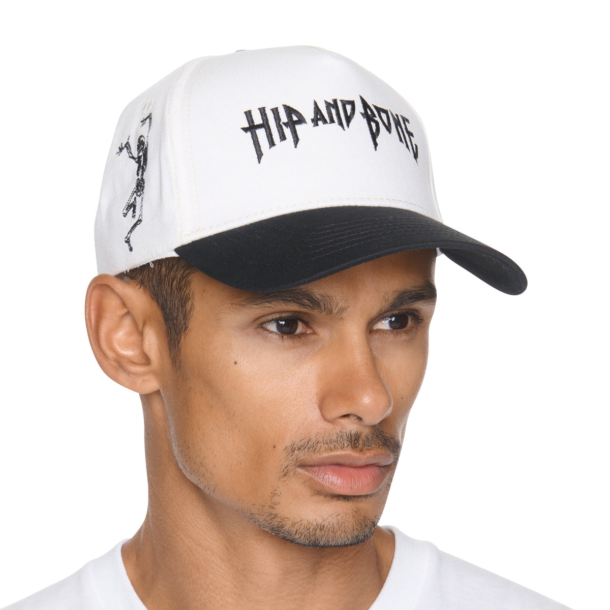TWO TONE BRUSHED COTTON HANG TIGHT SNAP BACK HAT