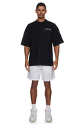 CAMISETA CON LOGO WAFFLE ROCKER NEGRA