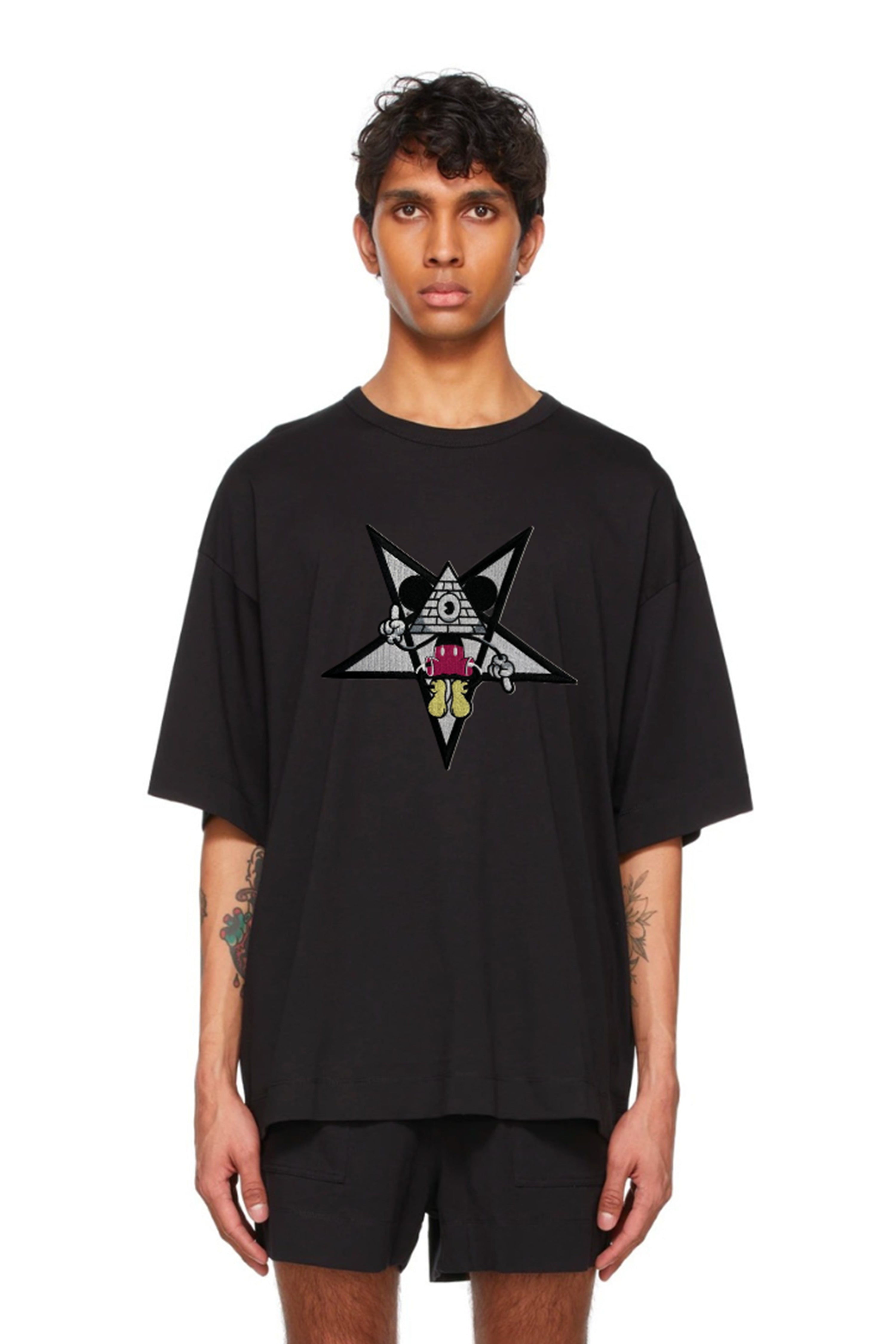 ILLUMINATI MOUSE PATCH CLASSIC T-SHIRT