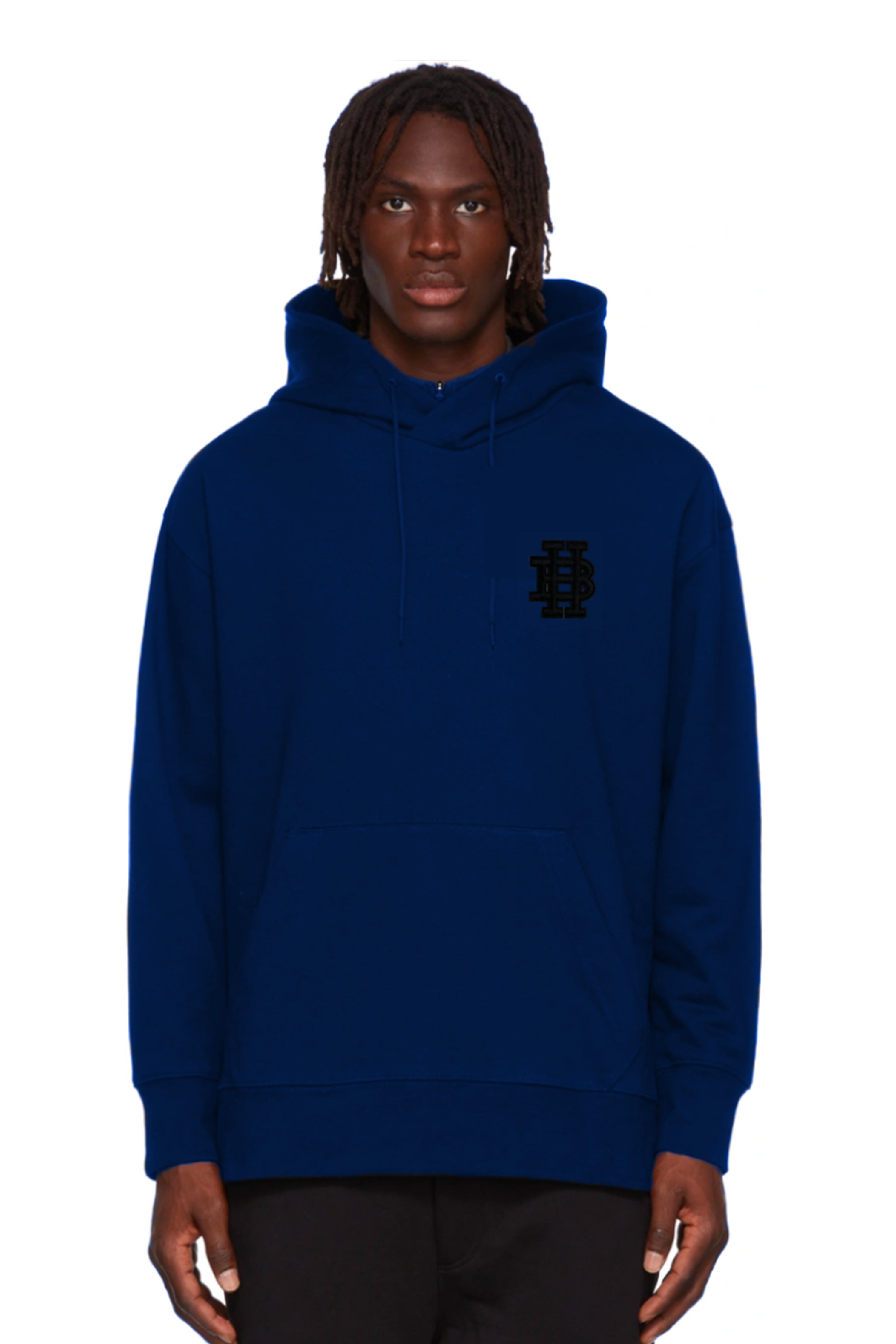 MONOGRAM LOGO PATCH CLASSIC HOODIE