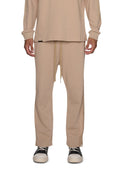 NEW YORKER PANTALÓN DEPORTIVO DE FELPA COLOR BEIGE