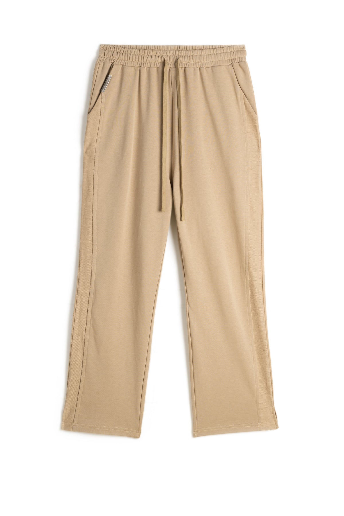 NEW YORKER PANTALÓN DEPORTIVO DE FELPA COLOR BEIGE