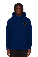 POCKET BARBED HEART PATCH CLASSIC HOODIE