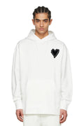 SUDADERA CLÁSICA CON CAPUCHA Y PARCHE DE CORAZÓN DE PÚAS EN EL BOLSILLO