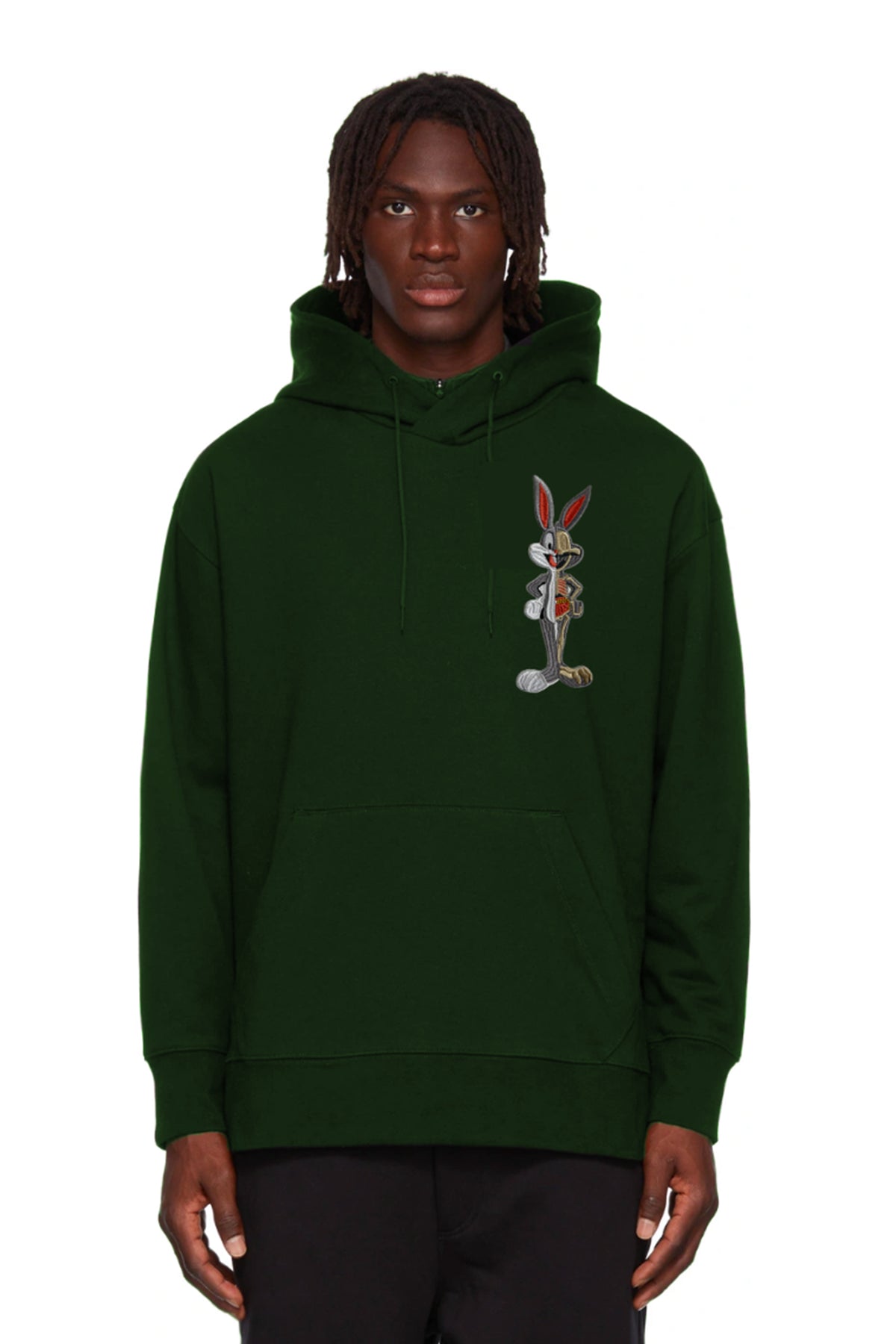 SUDADERA CLÁSICA TWISTED BUNNY PATCH