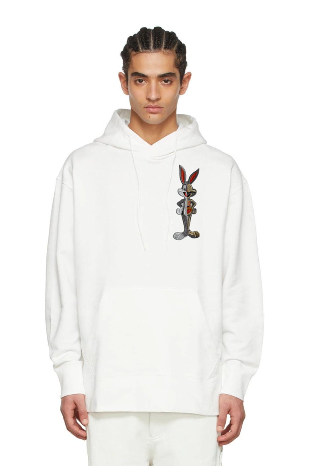 SUDADERA CLÁSICA TWISTED BUNNY PATCH