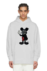 TWISTED MOUSE PATCH HOODIE