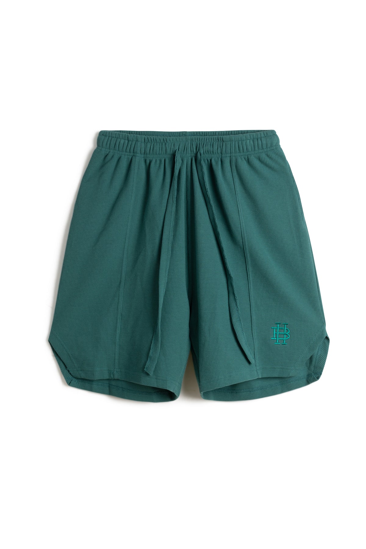 PANTALONES CORTOS CON LOGOTIPO MONOGRAM DE WAFFLE