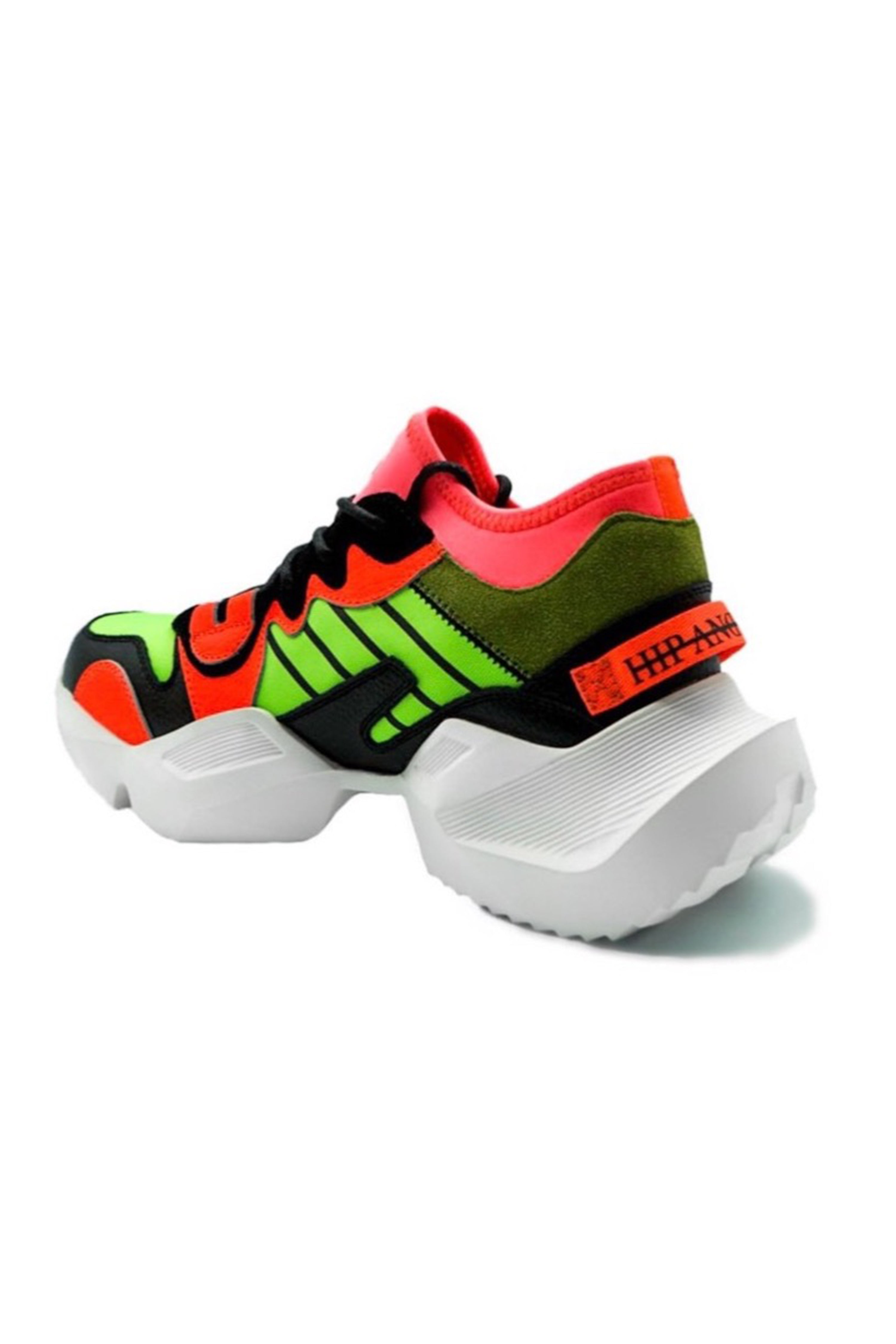 WAVE TRAINER PINK SAFETY GREEN