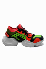 WAVE TRAINER PINK SAFETY GREEN