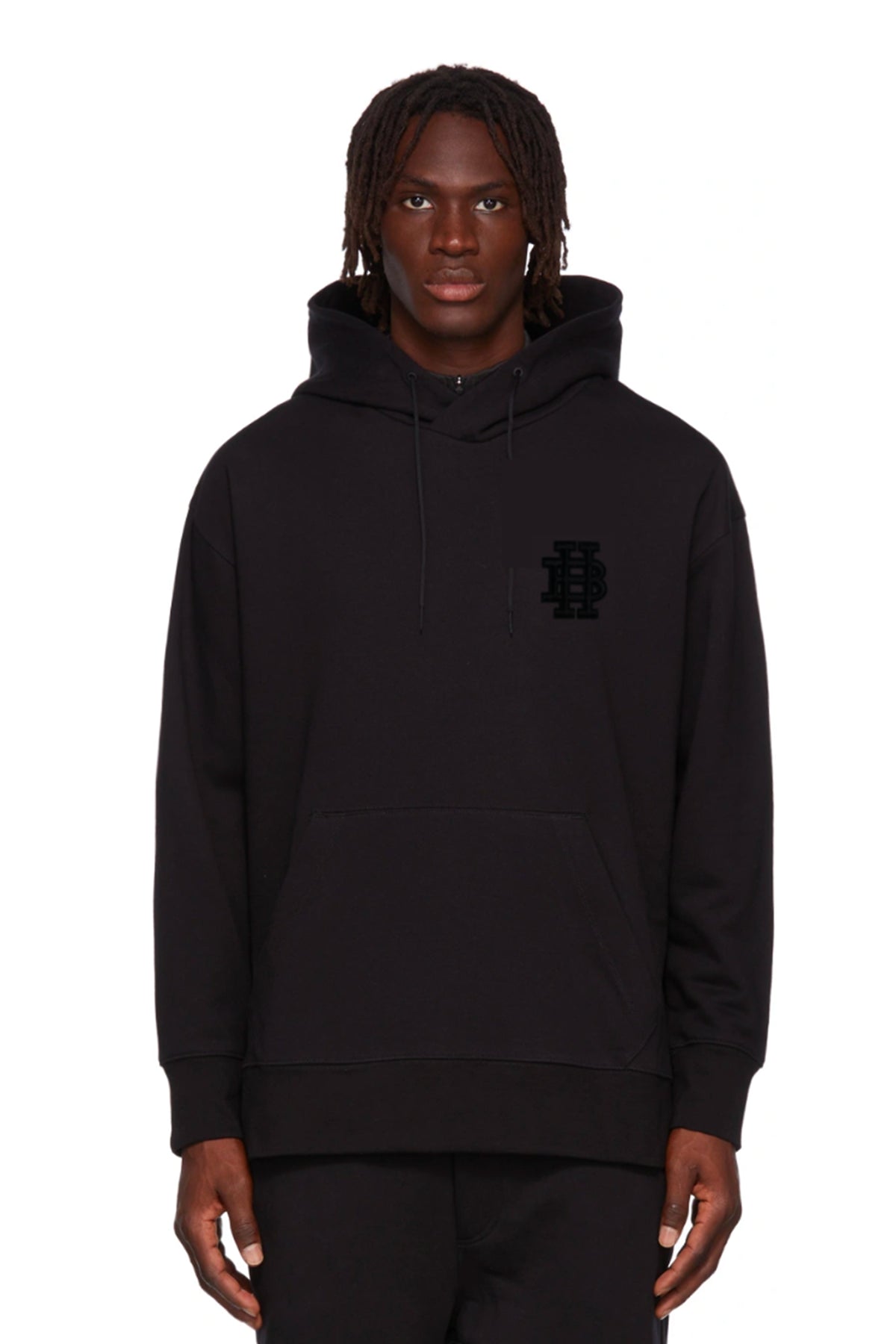 SUDADERA CLÁSICA CON CAPUCHA Y PARCHE DEL LOGOTIPO MONOGRAM