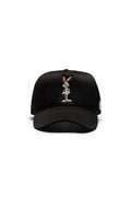 GORRA DE CAMIONERO CON CONEJO RETORCIDO