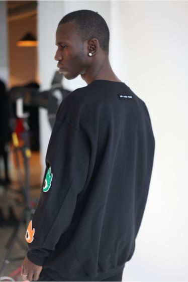 FIRE EYE SPECIAL EDITION CREW BLACK | Tops | HIP AND BONE