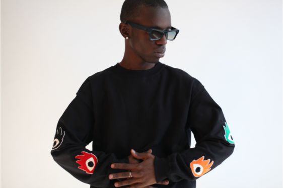 FIRE EYE SPECIAL EDITION CREW BLACK | Tops | HIP AND BONE
