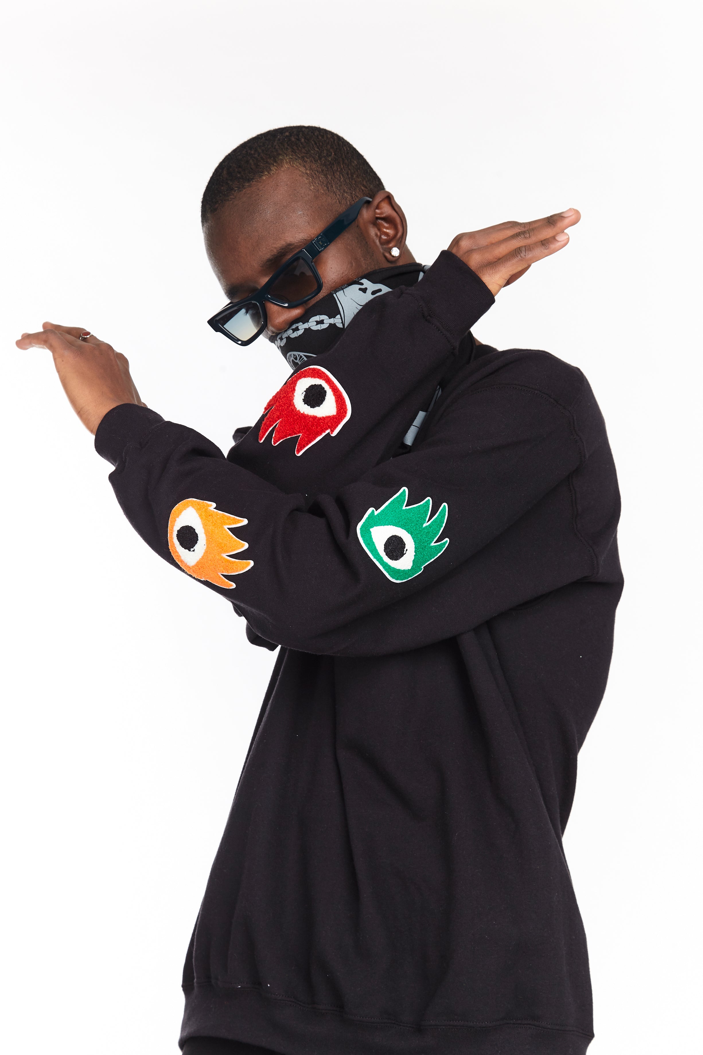 FIRE EYE SPECIAL EDITION CREW BLACK | Tops | HIP AND BONE